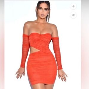 Elegant Red Evening Dress